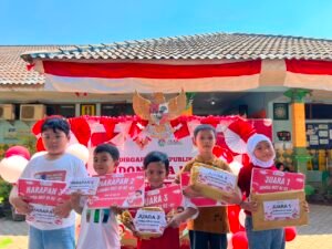 Apresiasi untuk para pemenang lomba.